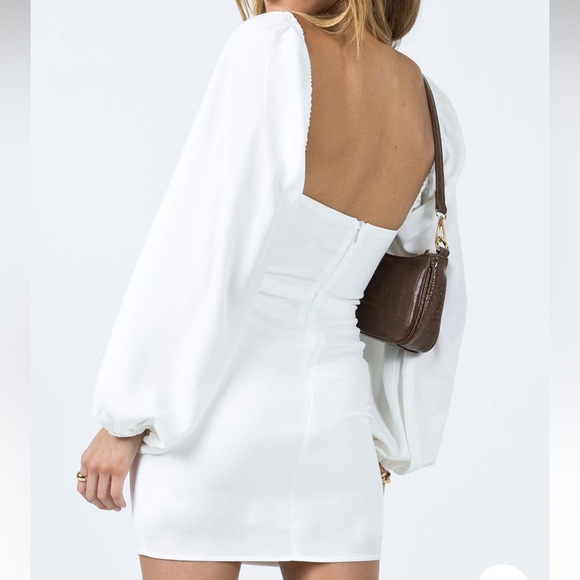 PRINCESS POLLY LILLIE LONG SLEEVE MINI DRESS - Picture 2 of 5